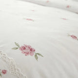 Sophie Embroidered Duvet Cover Set - Cream image 3