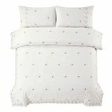 Sophie Embroidered Duvet Cover Set - Cream image 4