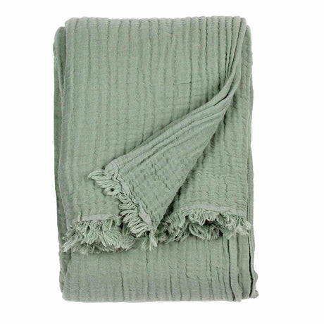 Lark Muslin Cotton Throw Blanket by Yard