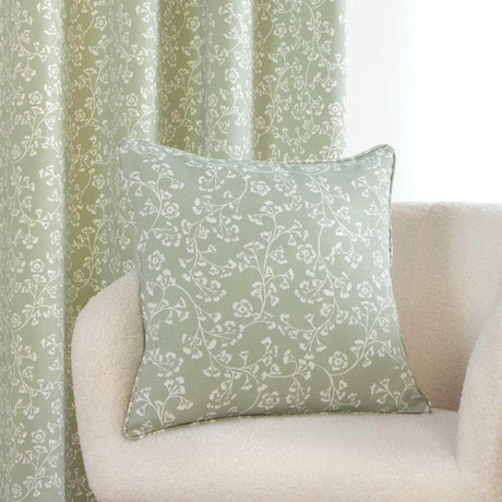 Sade Floral Cushion Cover 18" x 18" (45cm x 45cm) by Sundour