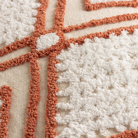 Aquene Tufted Tasselled Cushion Cover 20" x 20" by furn.