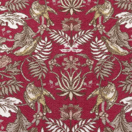Dreams & Drapes Finch & Flower Navy Floral Washable Rug 120cm x 180cm 15