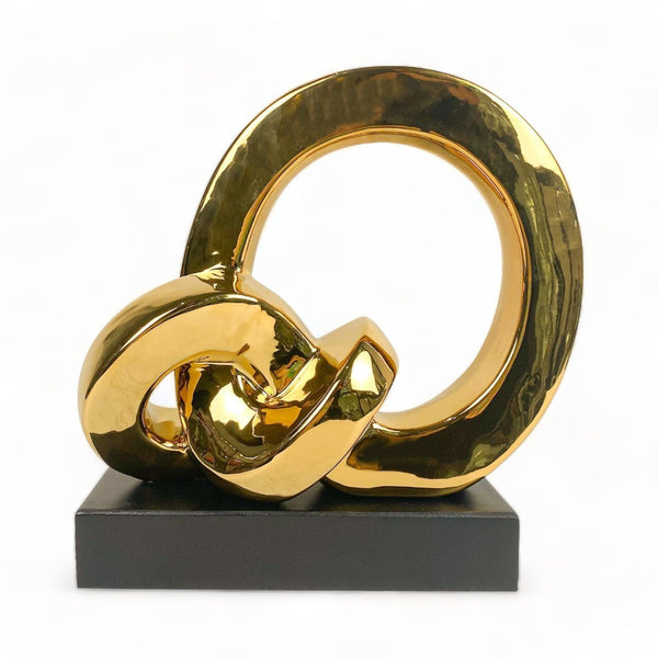 Amari Gold Ring Sculpture