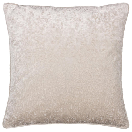 Ripple Plush Velvet Cushion Cover 20" x 20" by Paoletti