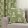 Esher Fern Cushion Cover 18" x 18" - Green