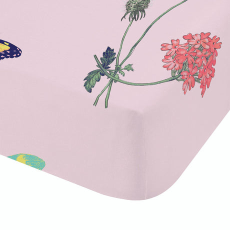 Butterfly Garden Fitted Sheet by RHS