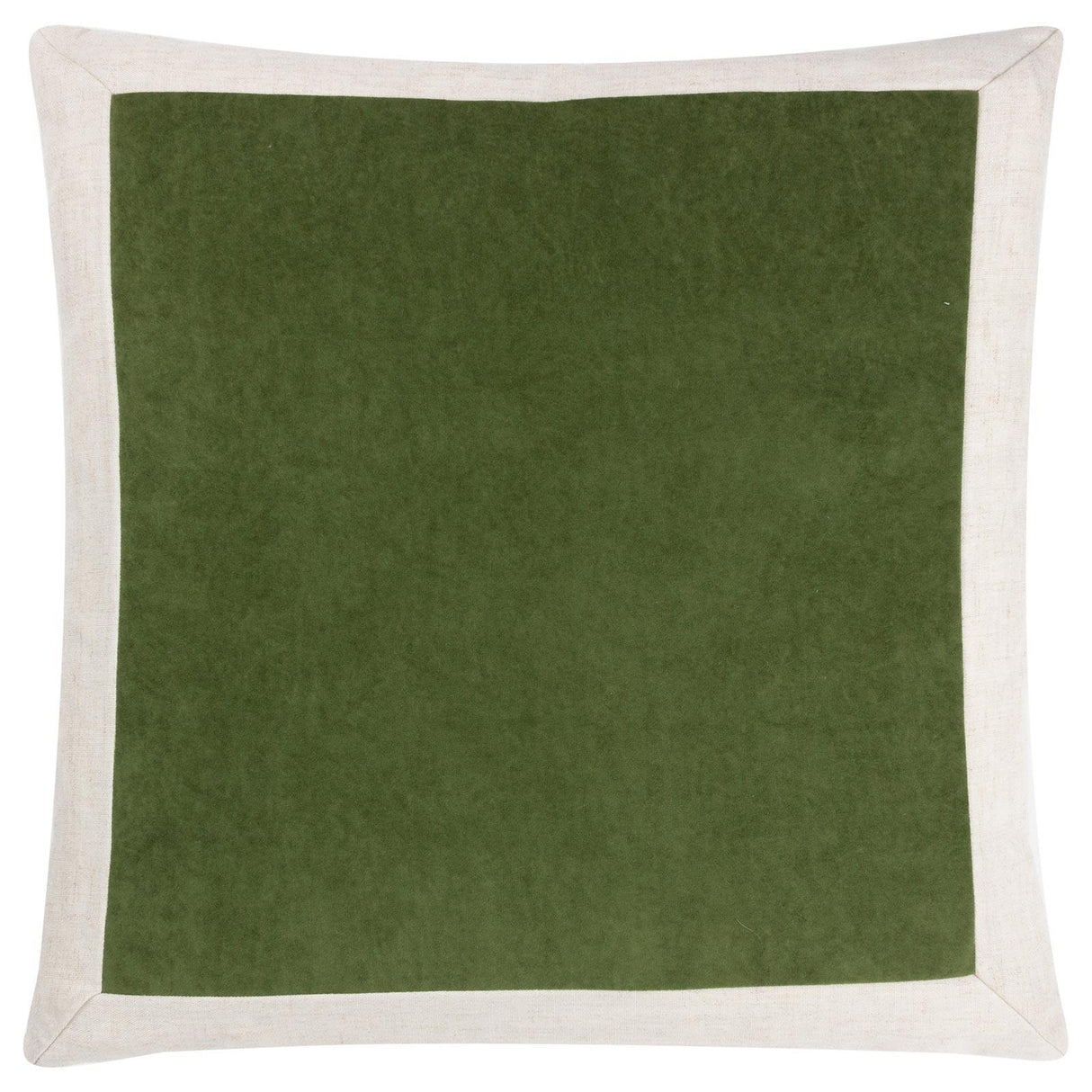 Auden Linen Velvet Cushion Cover 20" x 20" (50cm x 50cm) by Yard