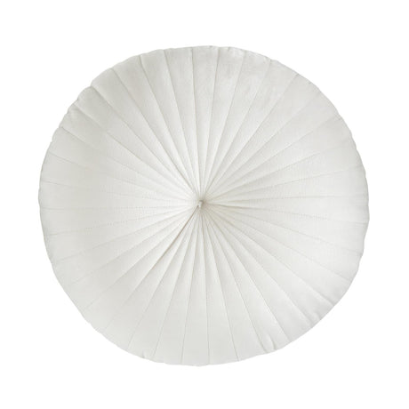 Pleated Round Button Cushion by Catherine Lansfield