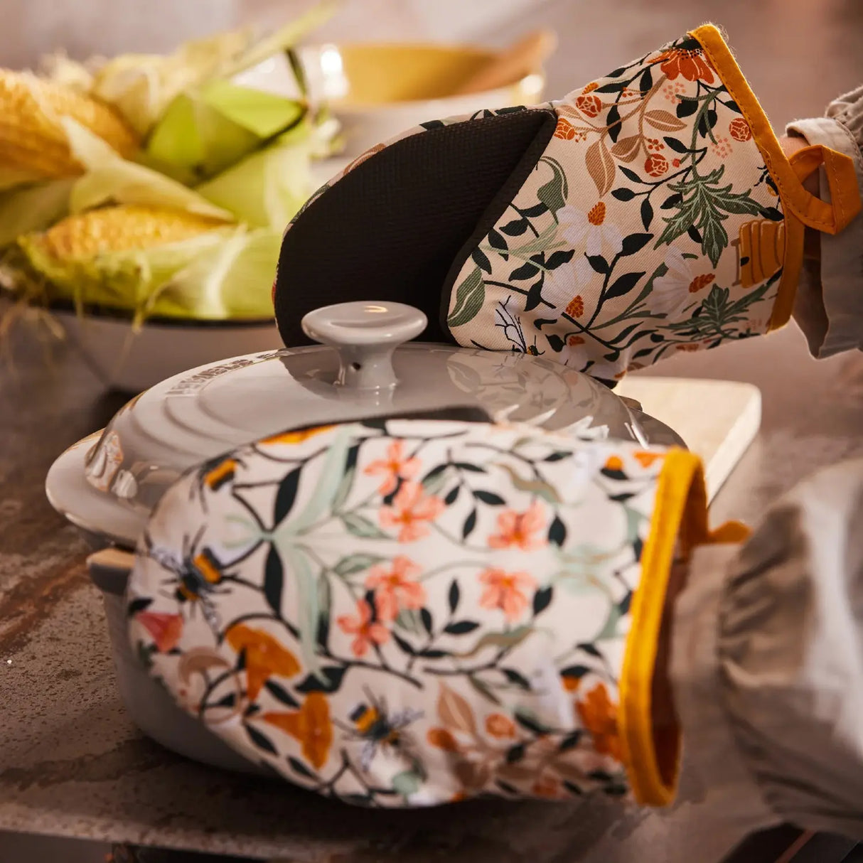 Bee Bloom Kitchen Collection by Ulster Weavers