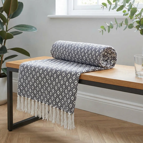 Eden Recycled Cotton Throw Blanket 1