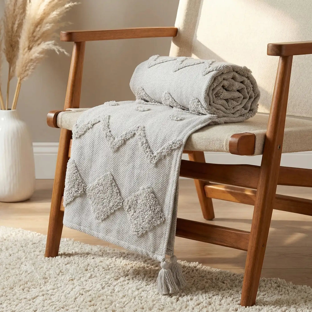 Juniper Tufted Throw Blanket 6