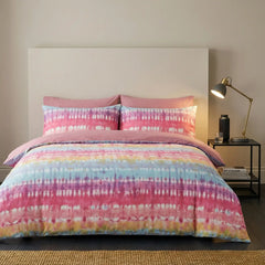 Tie Dye Polycotton Duvet Cover Set