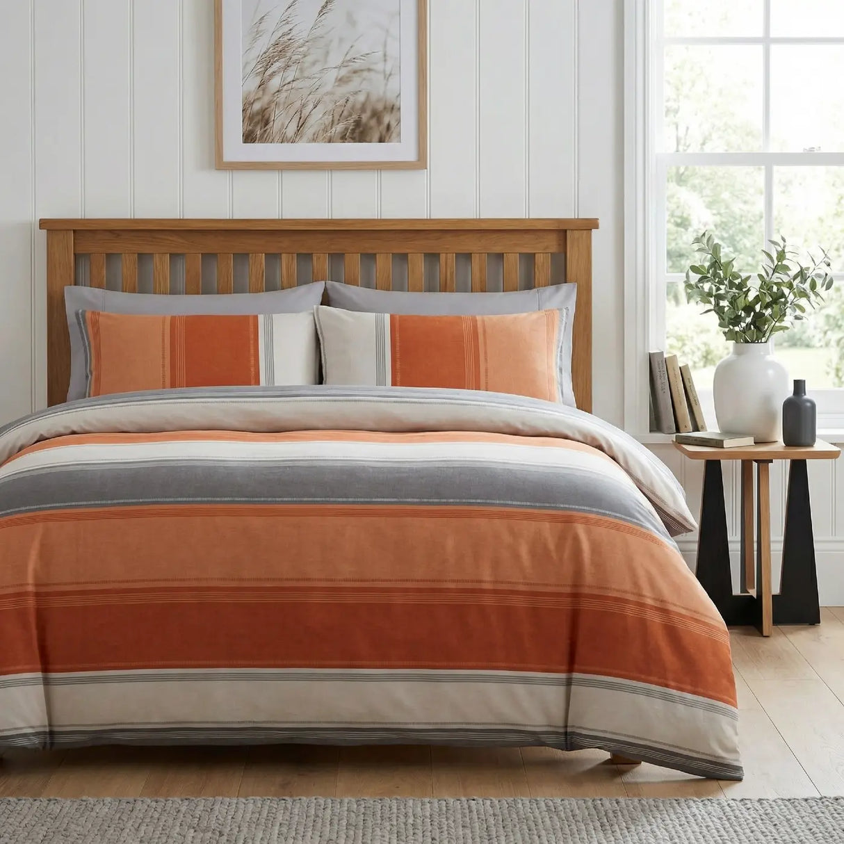 Betley Duvet Cover Set - Spice