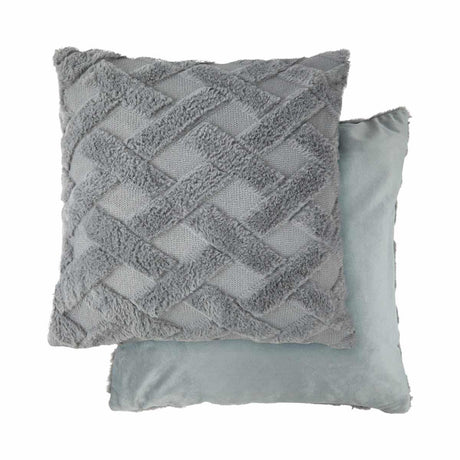 Nyla Hatch Cushion Cover 17x17" (43x43cm) by Emma Barclay