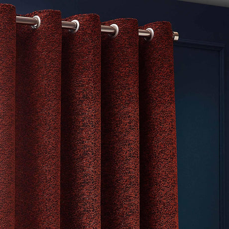 Galaxy Room Darkening Eyelet Curtains by Paoletti