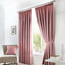 Dijon Blackout Tape Top Pencil Pleat Curtains by Fusion