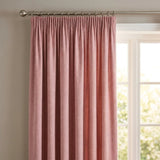 Dijon Blackout Thermal Tape Top Pencil Pleat Curtains - Blush Pink image 2