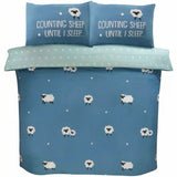 So Soft Counting Sheep Duvet Cover Set - Blue image 4
