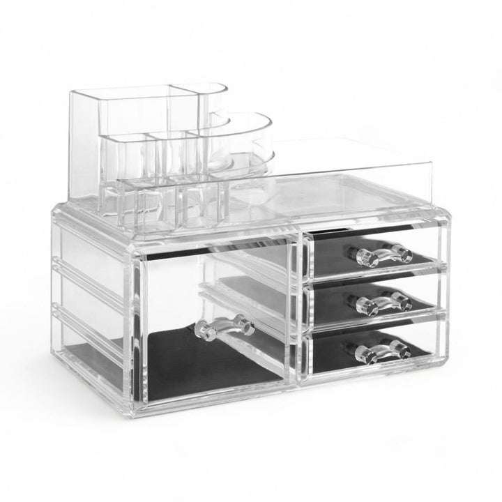 8 Compartment + 4 Drawer Organiser - Ideal