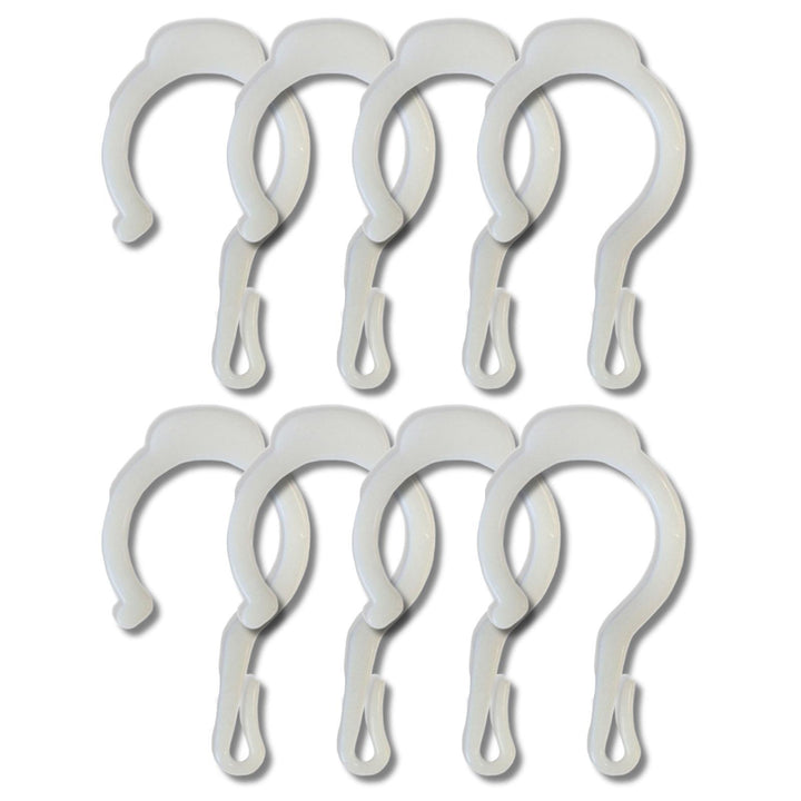 8 Pack Hidden Hooks for Curtain Linings - Ideal