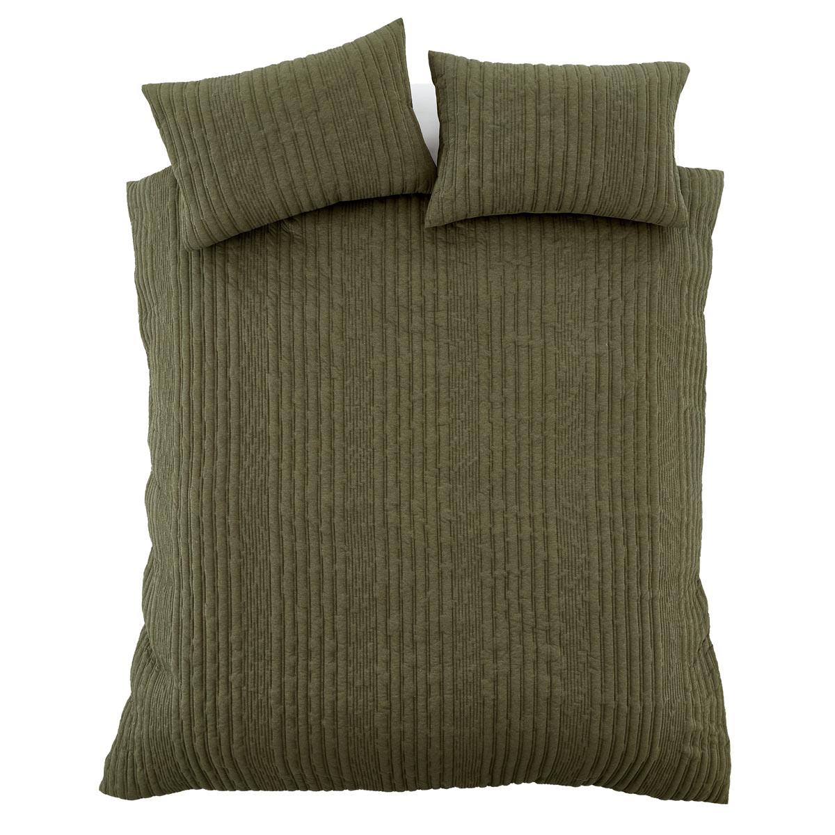 Tamba Jersey Stripe Duvet Cover Set by Pineapple Elephant