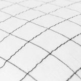 Linen Grid Check Cushion Cover 20" x 20" (50cm x 50cm) by Yard