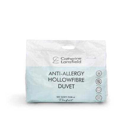 Anti-Allergy Hollowfibre 10.5 Tog Duvet by Catherine Lansfield