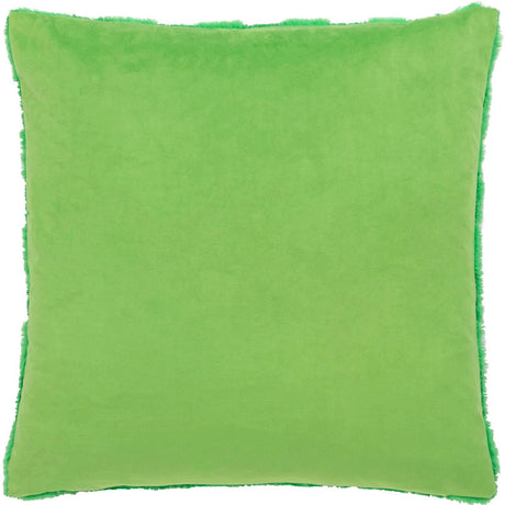 Check It Boucle Fleece Cushion Cover 18" x 18" (45cm x 45cm) by Yard