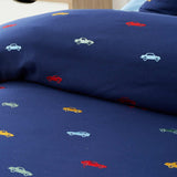 Embroidered Cars Duvet Cover Set by Catherine Lansfield