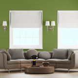 Panama White Made To Measure Roman Blind by Style Furnishings