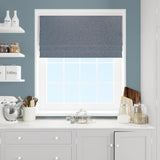 Carina Aegean Made To Measure Roman Blind by Style Furnishings