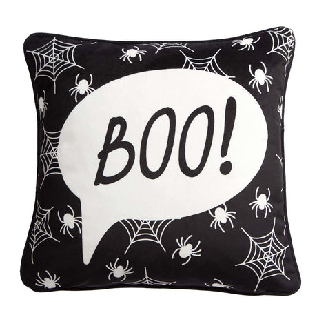 Bedlam Boo! Halloween Orange Cushion Cover 43cm x 43cm 8