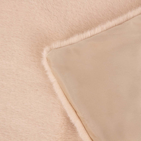 Stanza Faux Fur Throw Blanket 130cm x 180cm by Paoletti