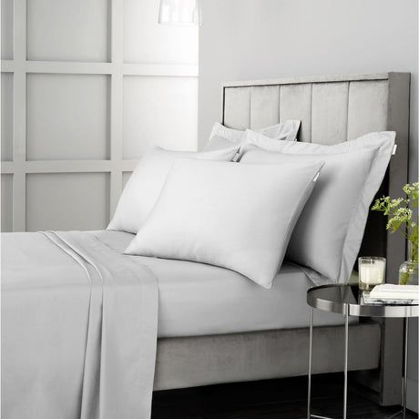 400 Thread Count Cotton Sateen Oxford and Standard Pillowcases by Bianca