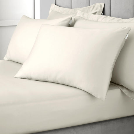 400 Thread Count Cotton Sateen Oxford and Standard Pillowcases by Bianca