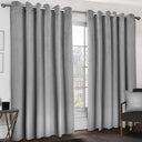 Thermal Embossed Velvet Blackout Eyelet Curtains by Emma Barclay