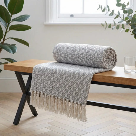 Eden Recycled Cotton Throw Blanket 5