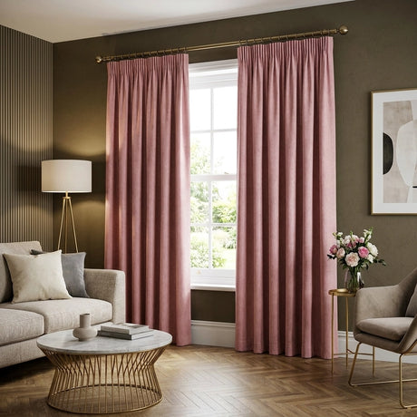 Dijon Blackout Thermal Tape Top Pencil Pleat Curtains 17