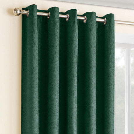 Vogue Thermal Eyelet Dimout Curtains by Enhanced Living