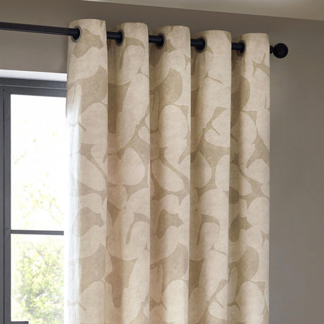 Brinn Abstract Eyelet Curtains by furn.