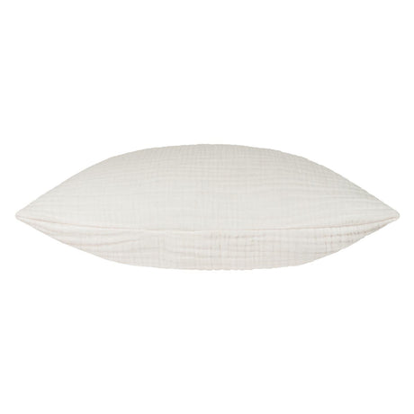 Lark Muslin Crinkle Cotton Cushion Cover 18" x 18" by Yard