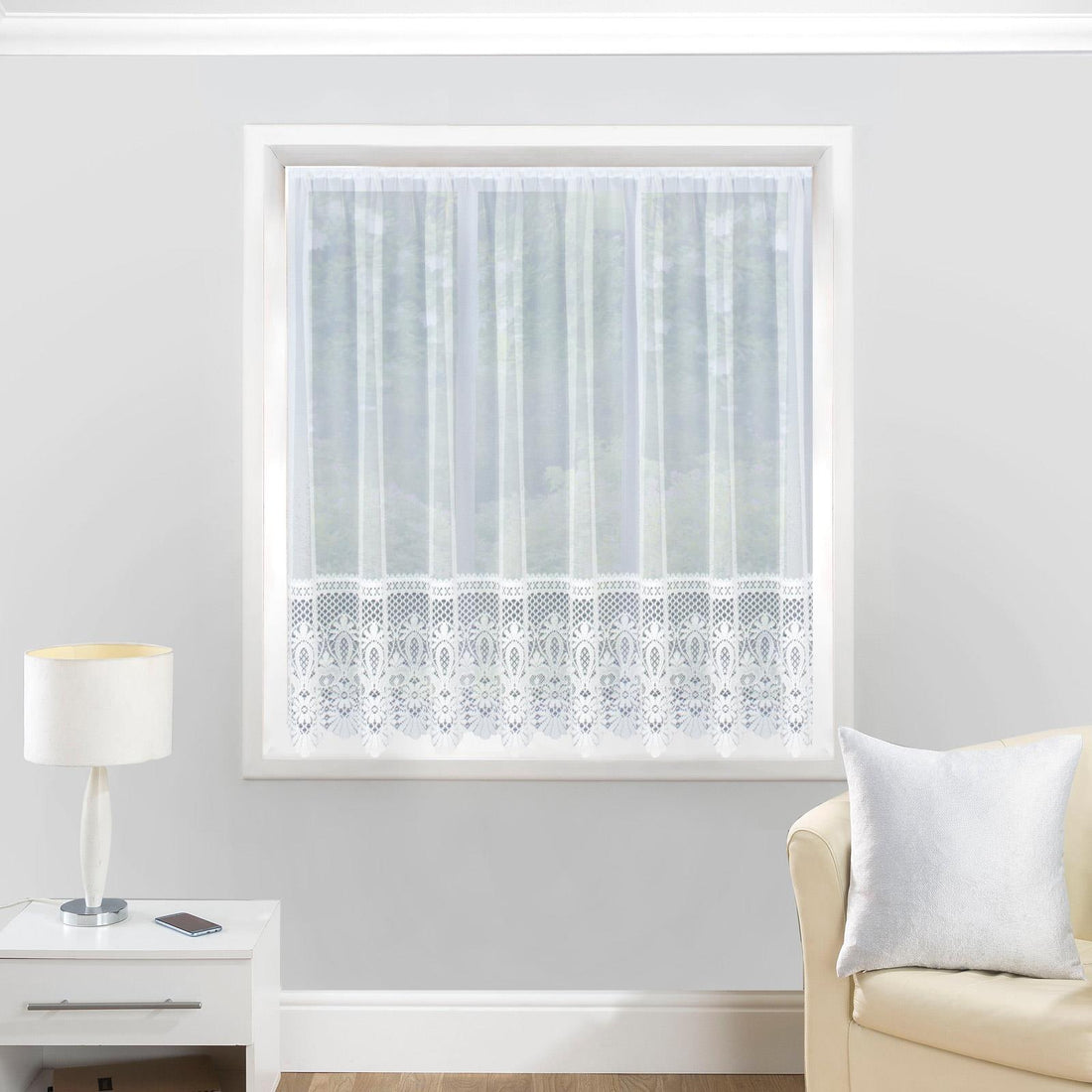 Brazil Pre-Cut Net Panel Voile