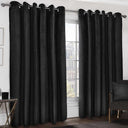Thermal Embossed Velvet Blackout Eyelet Curtains by Emma Barclay