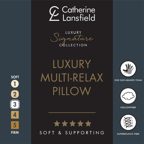Luxury Multi-Relax Pillow by Catherine Lansfield