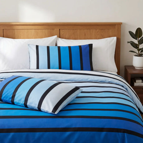 Soho Duvet Cover Set - Blue image 2