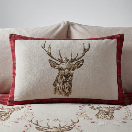 Angus Stag Flannelette Duvet Cover Set 11