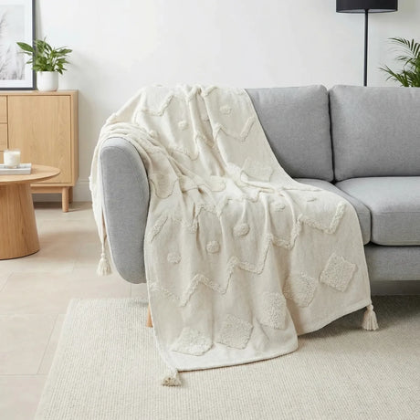 Juniper Tufted Throw Blanket 17