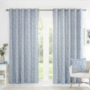 Sade Floral Eyelet Curtains by Sundour