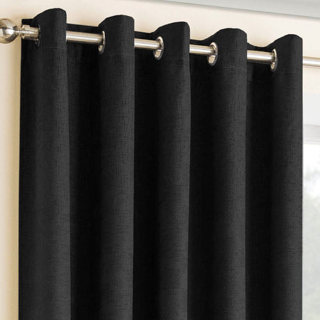 Vogue Thermal Eyelet Dimout Curtains by Enhanced Living