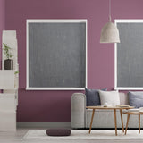 Heritage Steel Made To Measure Roman Blind by Style Furnishings